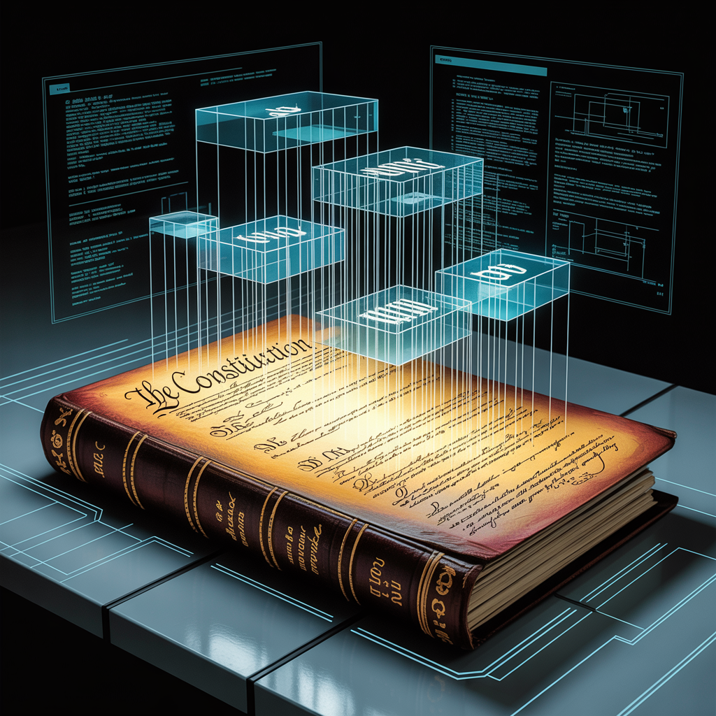 The Snarky Constitution Logo